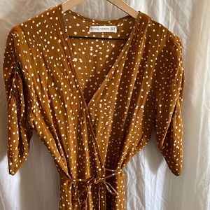 Faithful The Brand Wrap Dress